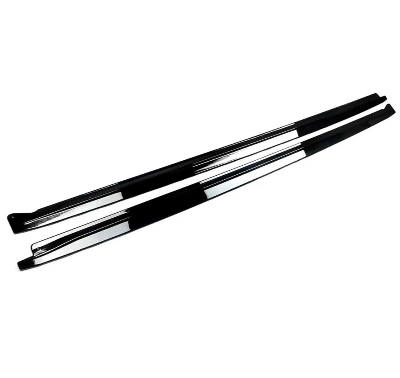 Side Skirt Extension Blades - Fits BMW F15 X5 - Gloss Black - Image 3