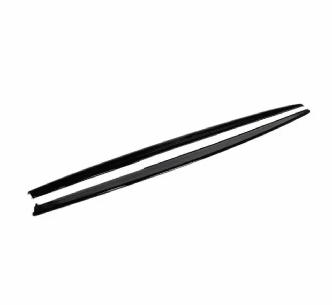 Side Skirt Extension Blades - M Sport - Fits BMW F10 F11 5 Series - Gloss Black - Image 4