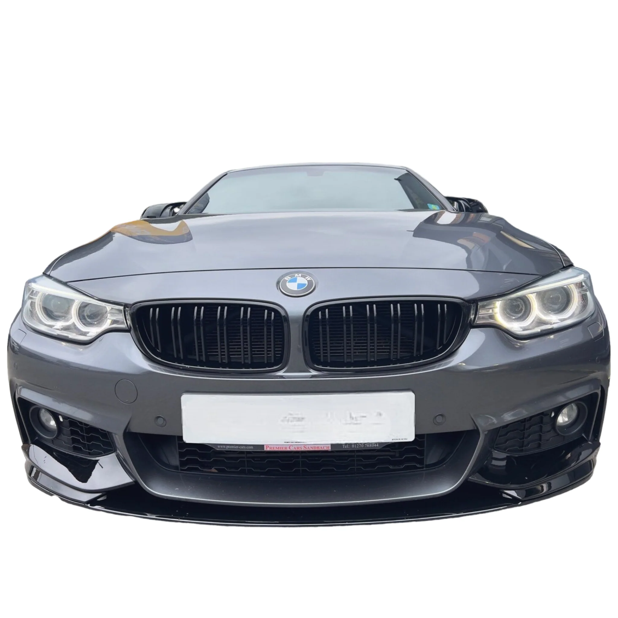 STM Front Splitter - Bumper - Lip Spoiler Fits BMW F32 F33 F36 4 Series - MP Style - Image 6