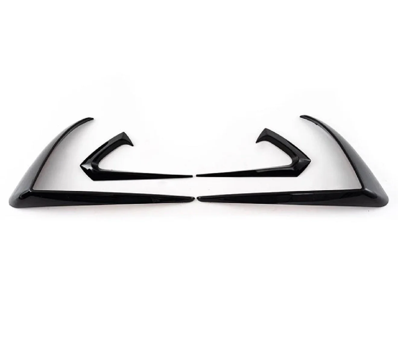 TESLA MODEL Y GLOSS BLACK AERO KIT SPLITTER SPOILER SKIRTS LED DIFFUSER 2018-23 - Image 10