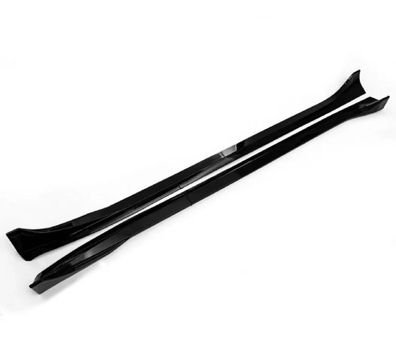 TESLA MODEL Y GLOSS BLACK AERO KIT SPLITTER SPOILER SKIRTS LED DIFFUSER 2018-23 - Image 9